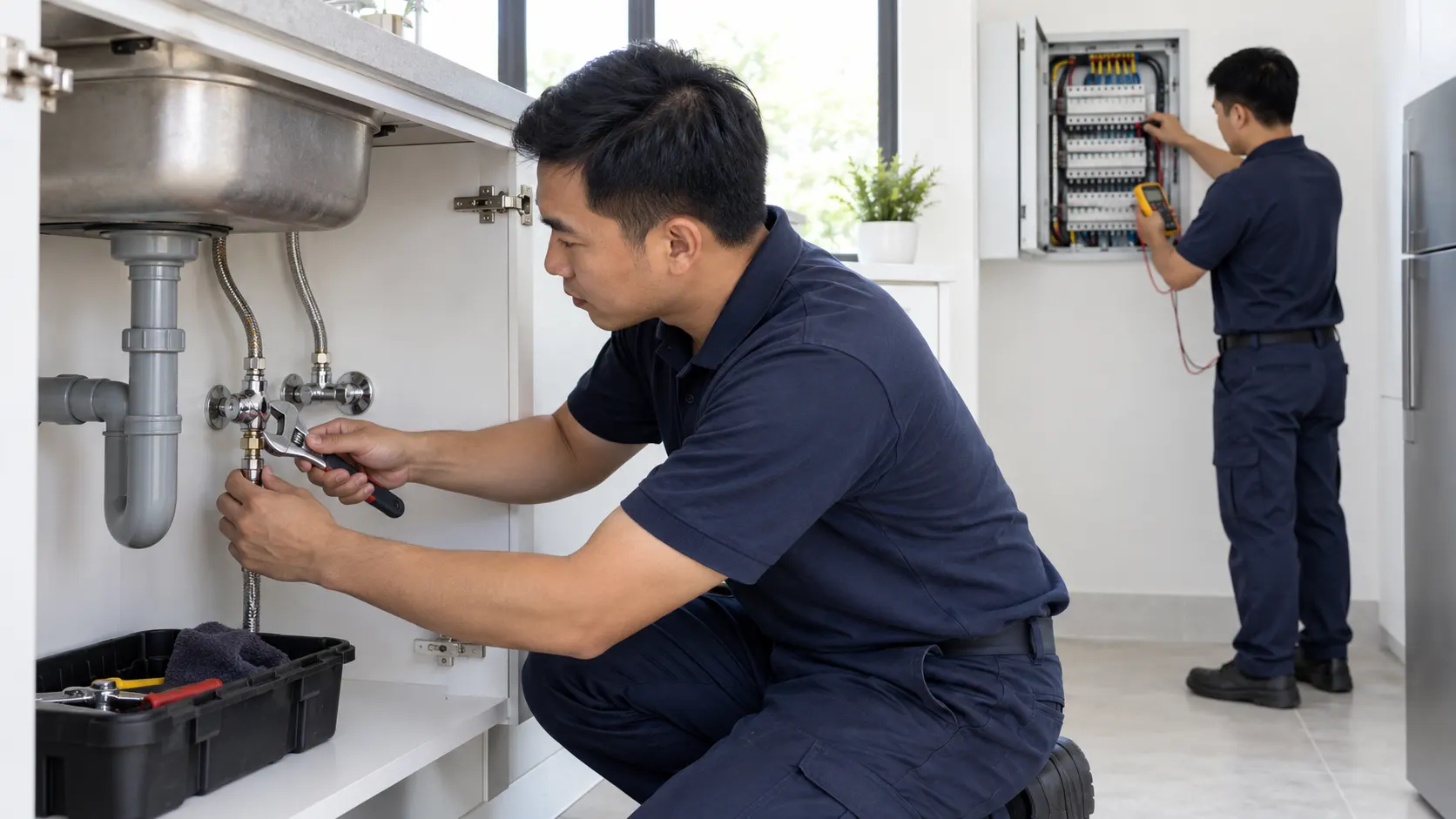 Plumbing and Electrical